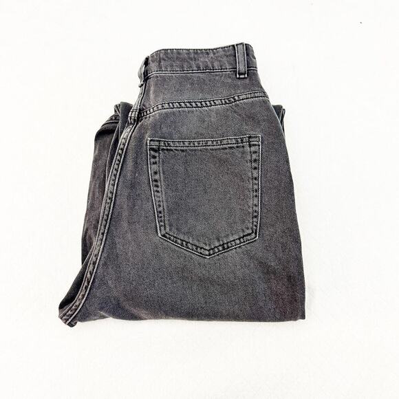 & Other Stories Loose Fitting Charcoal Straight Leg Denim Jeans Size 25 EUR - Picture 1 of 11